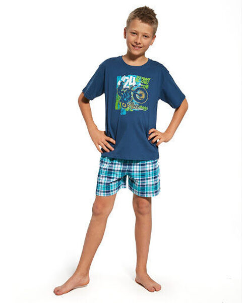 Pidžama zēnam ar šortiem Cornette 790/62 "MOTOCROSS" 