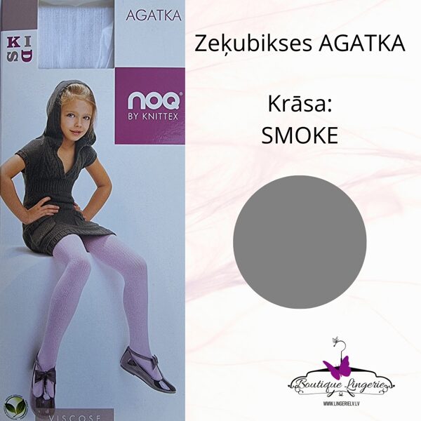 Viskozes zeķubikses meitenēm AGATKA, smoke (92-152)