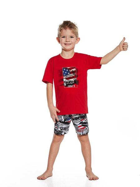Pidžama zēnam ar šortiem Cornette 790/53 "AMERICA" 