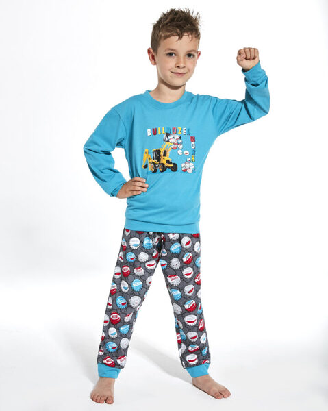 Pidžama zēnam ar garām biksēm Cornette 593/106 "CAPS"