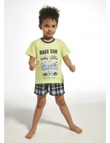 Pidžama zēnam ar šortiem Cornette 789/68 "RACE CAR" 