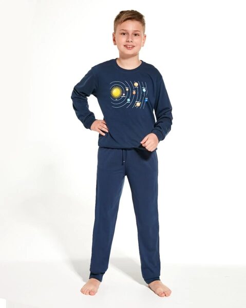 Pidžama zēnam ar garām biksēm Cornette 267/134 "Solar System" 
