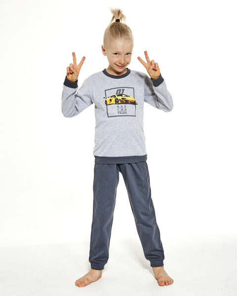 Pidžama zēnam ar garām biksēm Cornette 477/126 "TEAM"
